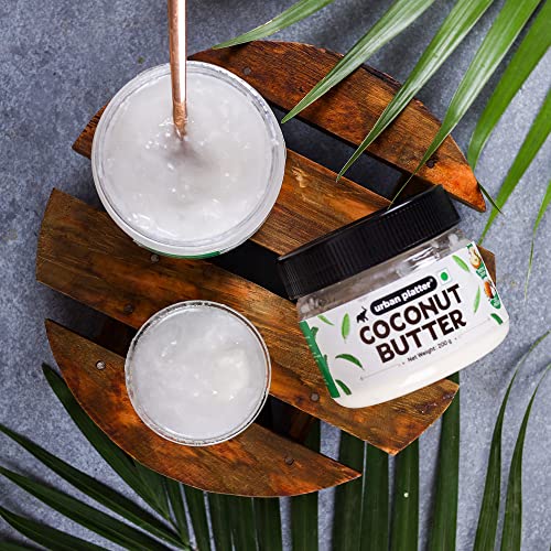 Urban Platter Rich & Creamy Pure Coconut Butter, 200g (Ideal of Cooking, Baking, Spreading, Creamy Spread, 100% Coconut Butter)