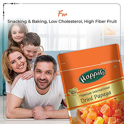 Happilo Premium International Dried Papaya 200g