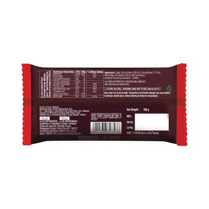 HERSHEY’S Dark Bar | Deliciously Dark Cocoa Rich Chocolate 100g