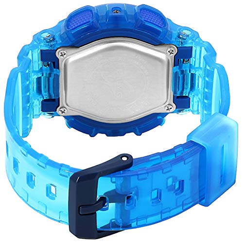 Casio Analog-Digital Blue Dial Women's Watch-BX088 (BA-110JM-2ADR)