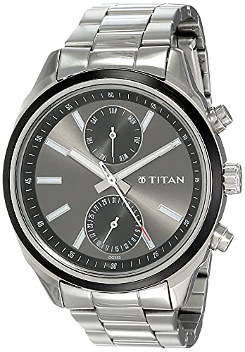 Titan Maritime Analog Black Dial Men's Watch-NN1793KM03/NP1793KM03