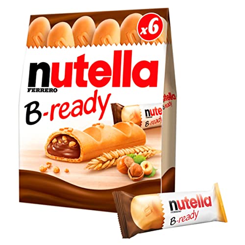 Nutella B-Ready Wafer, 6 X 22 g