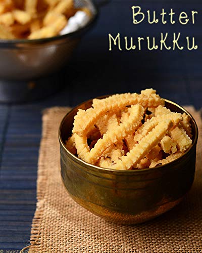 UTSAV Special Butter Murukku Sticks/Namkeen Butter Sticks- Ready to Eat Snack - Indian Namkeen_उत्सव बटर मुरुक्कू (400)