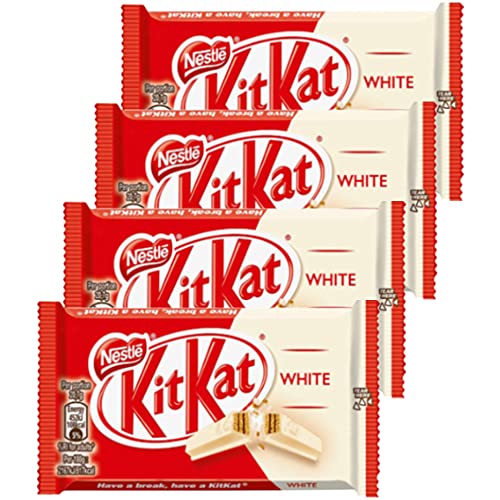 Nestle Kitkat White Chocolate, 4 x 41.5 g