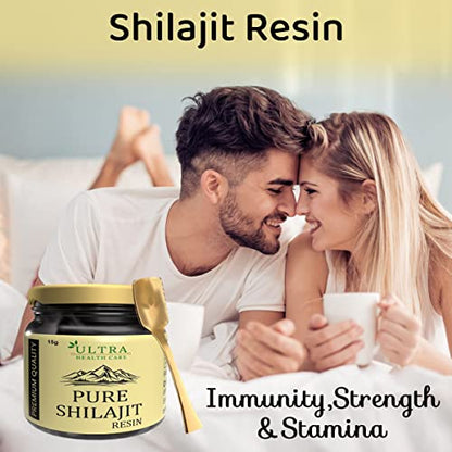 Ultra Health care Shilajit Resin for Energy, Focus and Vitality | 15gm