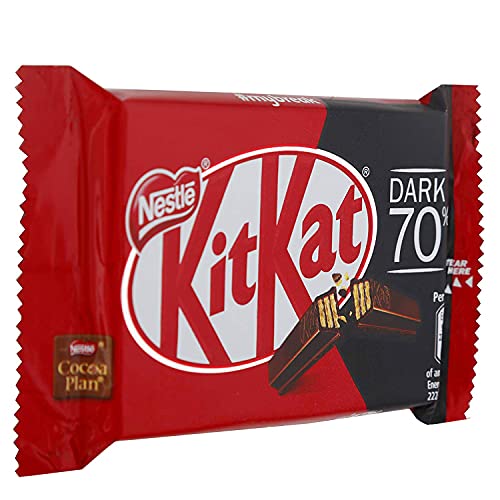 Nestle Kitkat 70% Dark Chocolate, 4 x 41.7 g