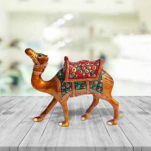 Handicrafts Paradise metal enamelled desert safari camel