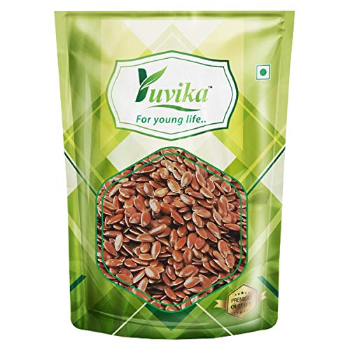 YUVIKA Flax Seed - Alsi - Linum Usitatissimum (400 Grams)