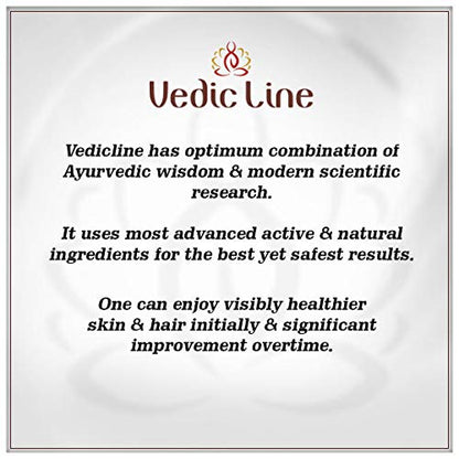 Vedicline Hair Serum with Argan And Jojoba Oil, with Repair Split Ends, Frizz, Hair Texture Gives Healthy & Shiny Hair,100ml