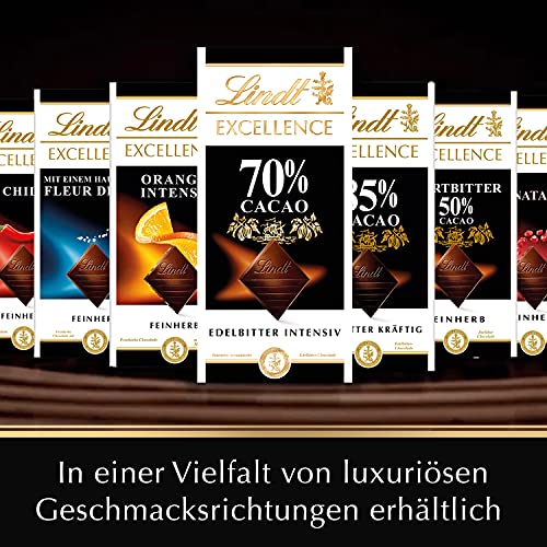 LINDT EXCELLENCE 85% Cocoa Extra Fine Dark Chocolate 100g