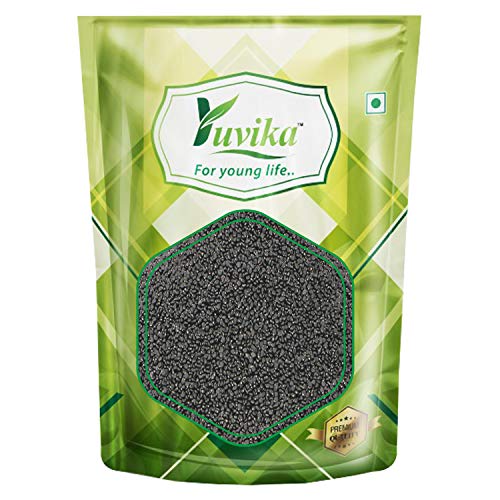 YUVIKA Tukmaria Seeds - Sabja Seeds - Ocimum Basilicum - Basil Seeds (400 Grams)