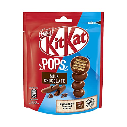 Nestle Kitkat Pop Choc Chocolate, Red & White, 140 g