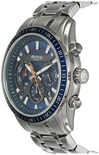 Titan Octane Analog Blue Dial Men's Watch-NL90077KM02/NP90077KM02