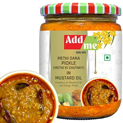 Add me Methi ki Chutney in Mustard Oil 500gm, Methi Dana Pickle North Indian achar Chutney Paste