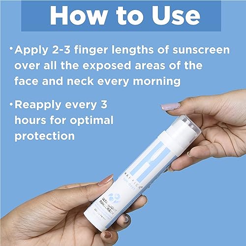 Happier Ultralight Sunscreen Gel SPF 50 PA+++ | Sunscreen Gel For Men & Women | Lightweight, Non-Gre-Comedogenic Sunscreen Broad Spectrum PA+++ – 50ml