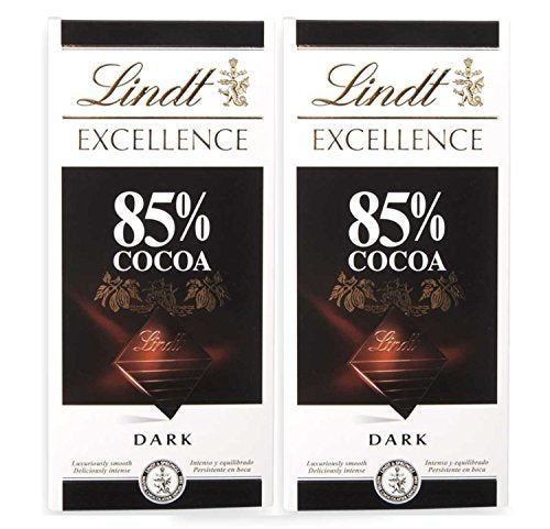 Lindt Valentines Day Combo - 85% Cocoa Bar, 100g - Pack of 2