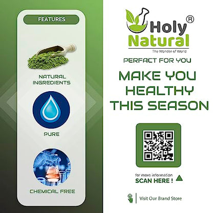 Holy Natural Barley Grass Capsule 120 Veggie Caps