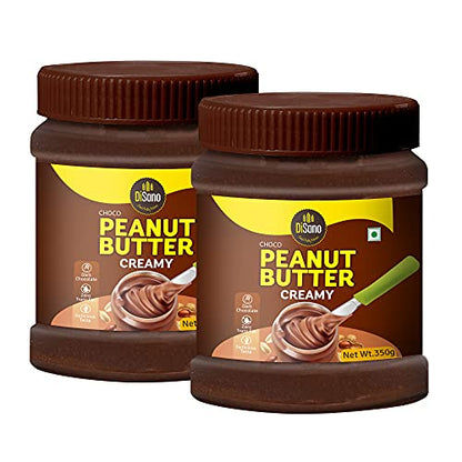 DiSano Chocolate Peanut Butter Creamy 700 gm (2 x 350gm)
