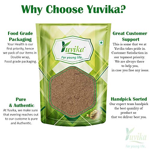 YUVIKA Jamun Guthli Powder - Syzygium Cumini - Eugenia Jambolana Seeds - Blackberry Seeds Powder (100 Grams)