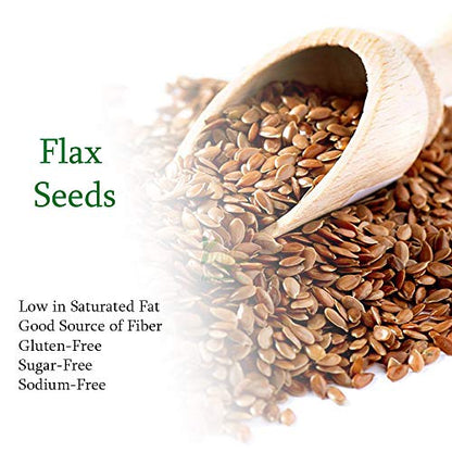 YUVIKA Flax Seed - Alsi - Linum Usitatissimum (400 Grams)