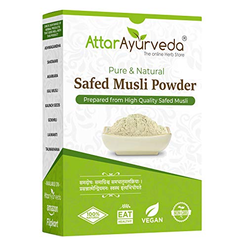 Attar Ayurveda Safed Musli Powder (100 grams)