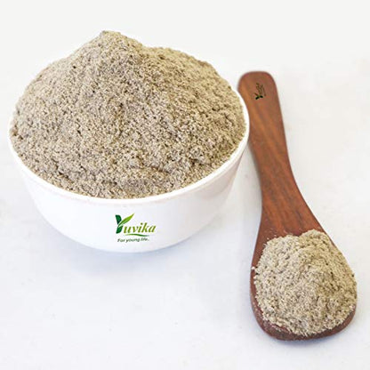 YUVIKA Khus Root Powder - Vetiveria Zizanioides - Vetiver Root Powder (200 Grams)