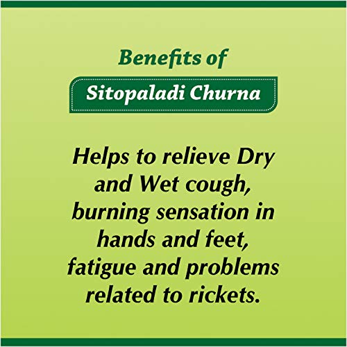 Baidyanath Sitopaladi Churna | Useful in all types of Cough - 60 g