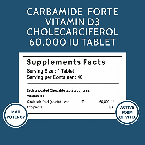 Carbamide Forte Vitamin D3 & Vitamin B12 Tablets (Vitamin D3)