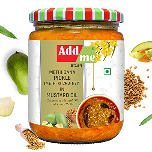 Add me Methi ki Chutney in Mustard Oil 500gm, Methi Dana Pickle North Indian achar Chutney Paste