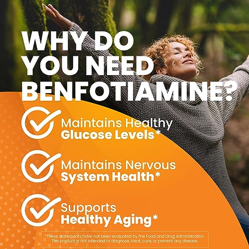 Doctor's Best Benfotiamine 300 Mg Vegetarian Capsules,