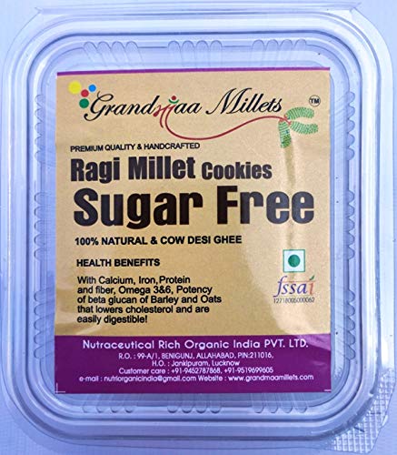 Grandmaa Millets Ragi Millet Sugarfree Cookies