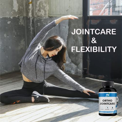 Floral Nutrition Ortho Joint Care with Glucosamine, MSM, Collagen, Chondroitin for Joint and Bone - 90 Tablets