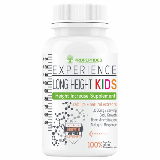 Propeptides Height Growth Supplements For kids enriched with Protein, Vitamins, Minerals, Amino Acidh & Body Development -Ages 3 to 9 Years|60 Tablets