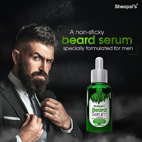 Sheopal's Beard Growth Serum with Redensyl for Thicker and Longer Beard 55 ml (Pack of 1)