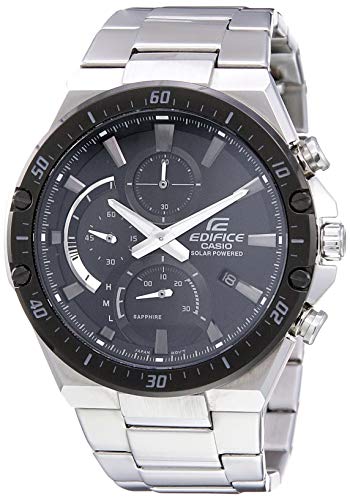 Casio Edifice Analog Black Dial Men's Watch-EFS-S560DB-1AVUDF (ED498)
