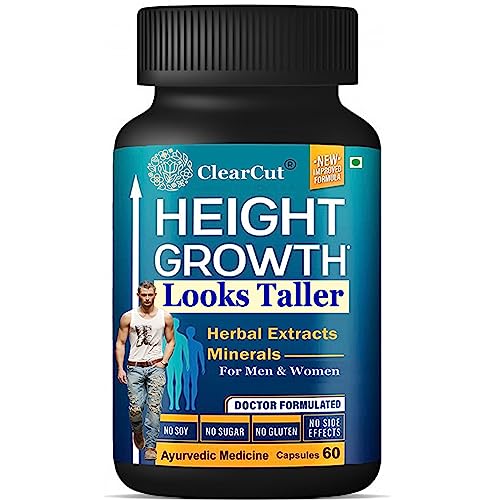 ClearCut Height Pro Good looks Ayurvedic Capsule for Men Women 60