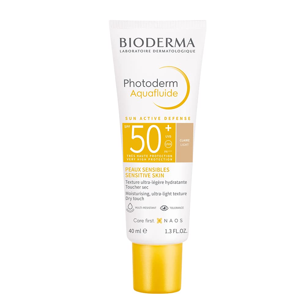 Bioderma Photoderm Aquafluide Sunscreen SPF 50+ Claire - Sun Active Defense, 40ml