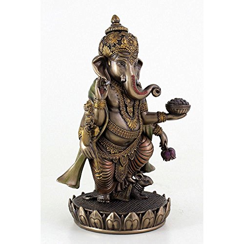 Lord Ganesha Idols for Gift Home Decor Pooja - Big Ganesh Statue - Standing God Ganpati Showpiece