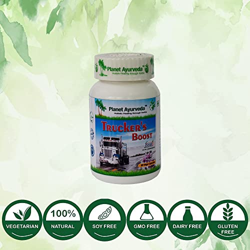 Planet Ayurveda Trucker's Boost - 60 Capsule