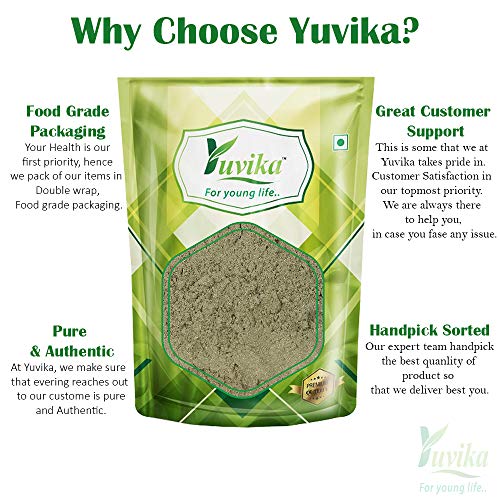 YUVIKA Bhangra Leaves Powder - Bringraj Powder - Eclipta Alba (100 Grams)