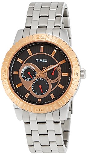 TIMEX E-Class Analog Black Dial Men's Watch-TI000Q30200