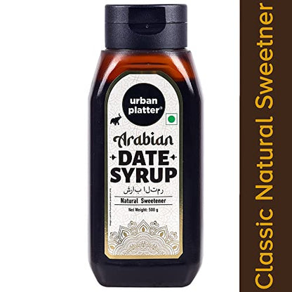 Urban Platter Arabian Date Syrup, 400g / 16oz [All Naturall Sweetener & Vegan]