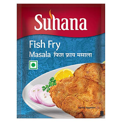 Suhana Fish Fry, 50g each (Pack of 4)
