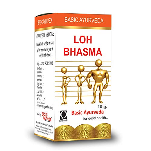 BASIC AYURVEDA Loh Bhasma 10 Gram | A Powerful Blend Of Natural Ingredients