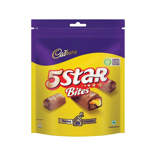 Cadbury 5 Star Chocolate Home Treats Chocolates Bars,191.9 g