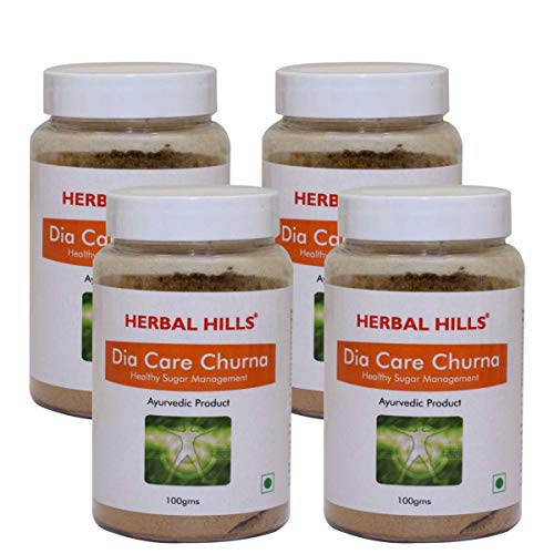 Herbal Hills Dia Care Churna - 100g (Pack of 4)