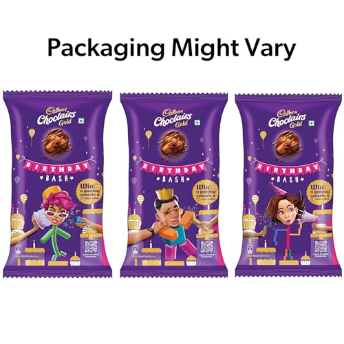 Cadbury Choclairs Gold Candy, 520 g (100 Candies)