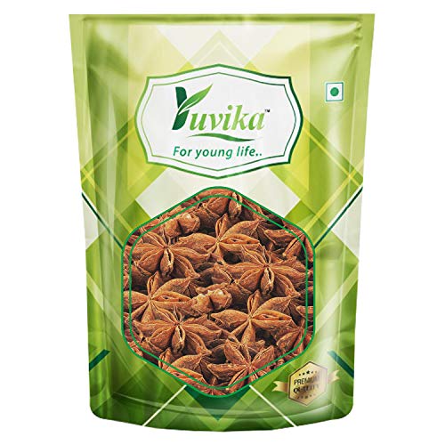 YUVIKA Star Anise - Illicium Verum - Badian Khatai (200 Grams)