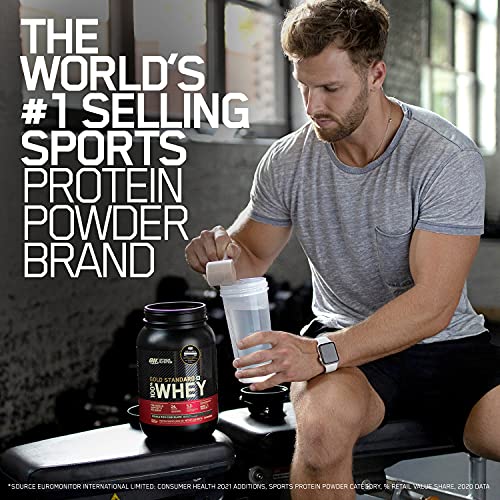 Optimum Nutrition (ON) Gold Standard 100% Whey Protein Powder 1 lbs, 454 g (Double Rich Chocolate)