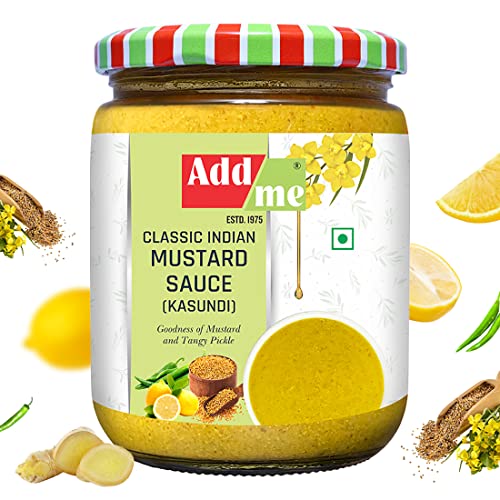 Add me Kasundi Mustard Sauce 500gm, Homemade Authentic Classic Indian Mustard Sauces
